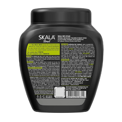ماسک مو داخل حمام بمب آبرسان و ویتامینه قوی آووکادو اسکالا Skala