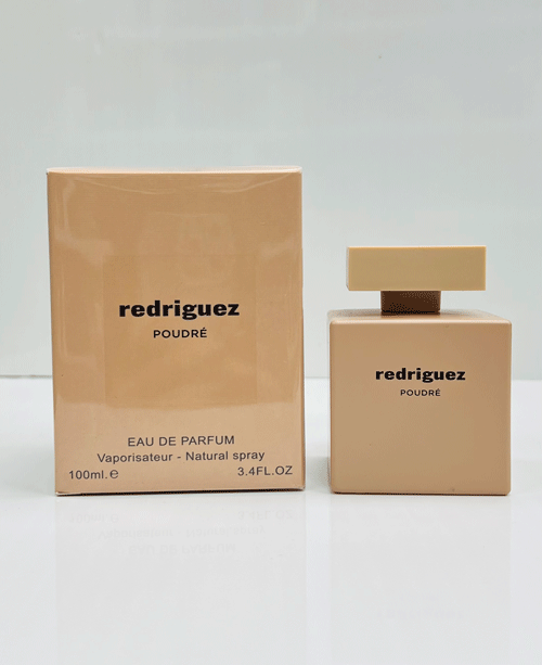 عطر ادکلن نارسیس پودری فراگرنس ورد رودریگز پودر Fragrance world Narciso Rodriguez Puree